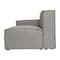 Flash Furniture Bridgetown Luxury Modular Sectional Sofa, Left Side with Arm Rest, Gray IS-IT2231-LC-GRY-GG - alternate 9